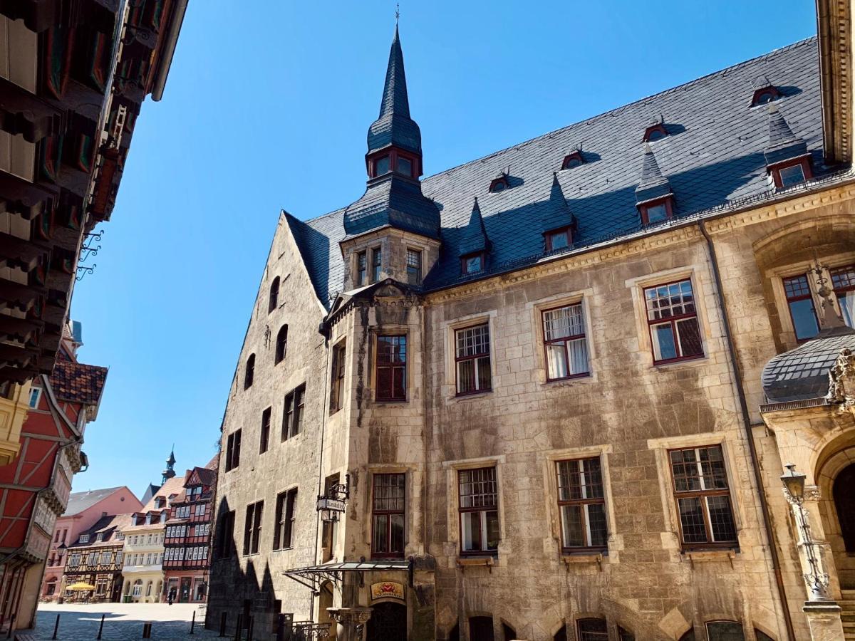 Ferienwohnungen An Der Blasiikirche Quedlinburg Buitenkant foto