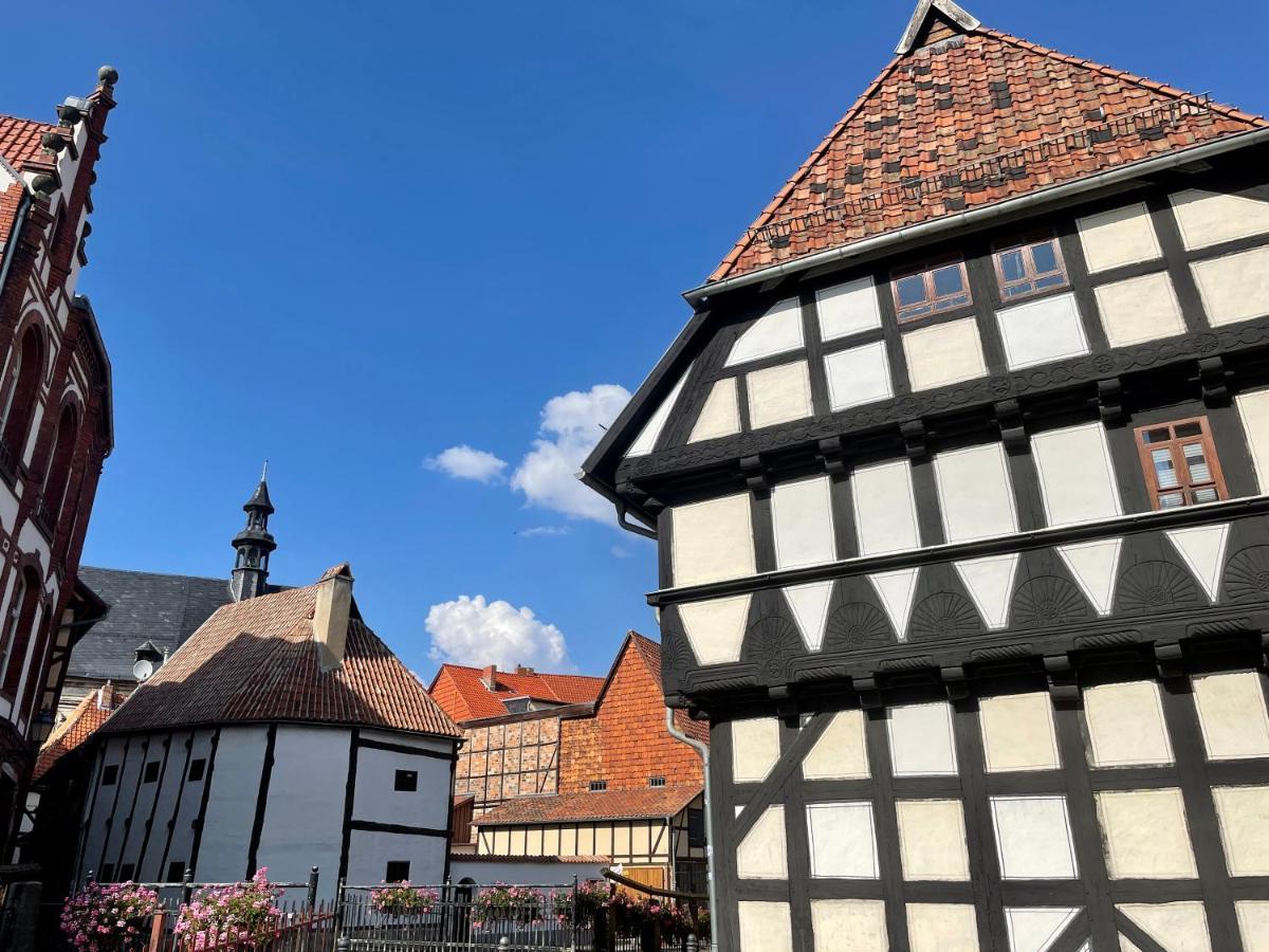 Ferienwohnungen An Der Blasiikirche Quedlinburg Buitenkant foto