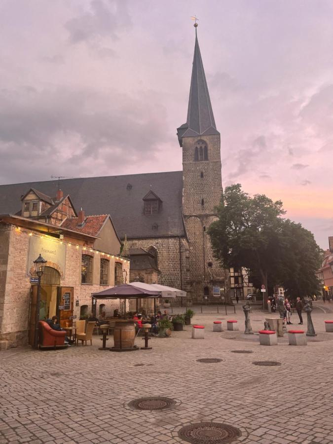 Ferienwohnungen An Der Blasiikirche Quedlinburg Buitenkant foto