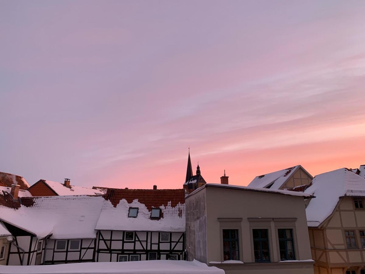 Ferienwohnungen An Der Blasiikirche Quedlinburg Buitenkant foto