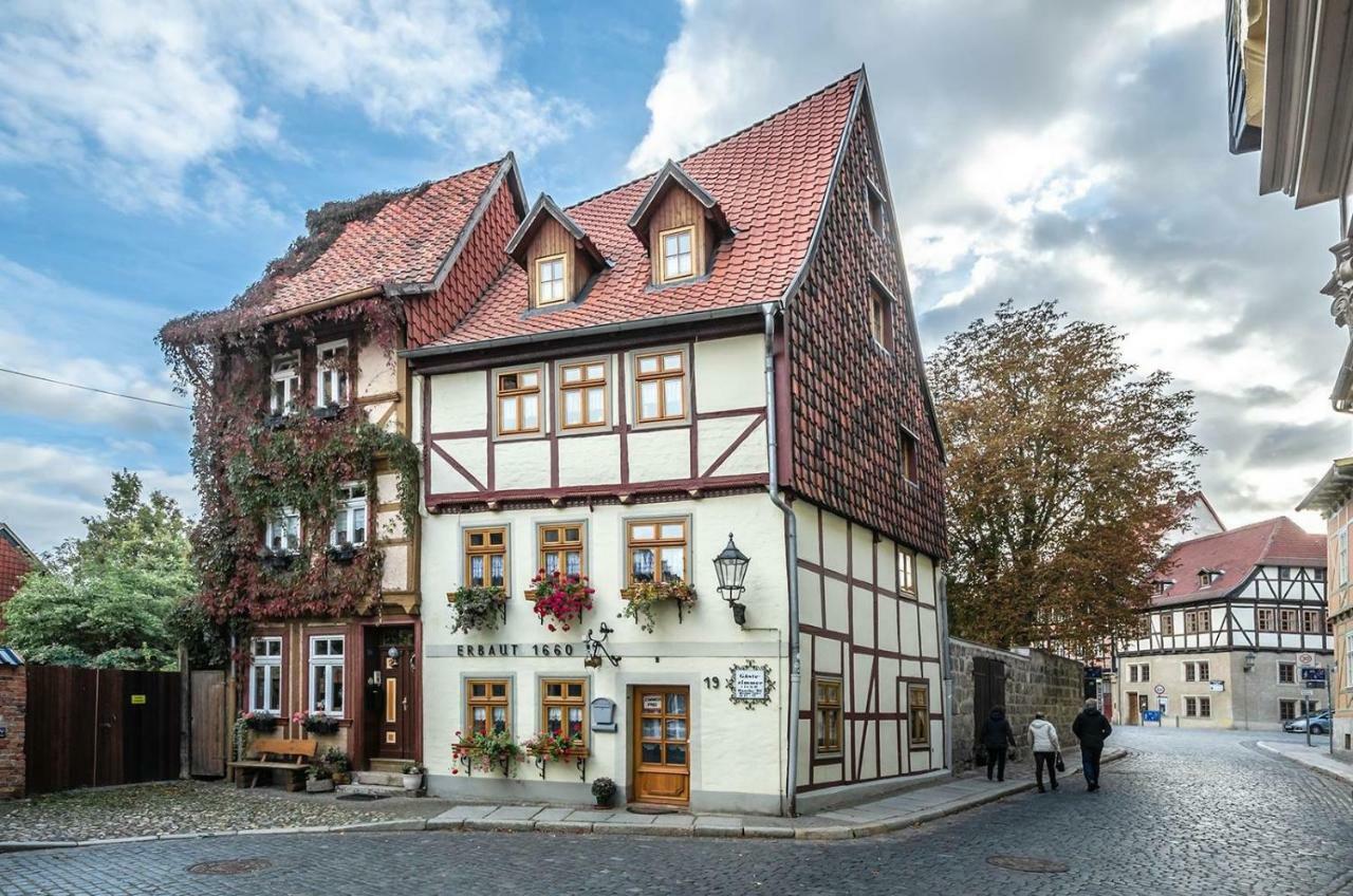 Ferienwohnungen An Der Blasiikirche Quedlinburg Buitenkant foto