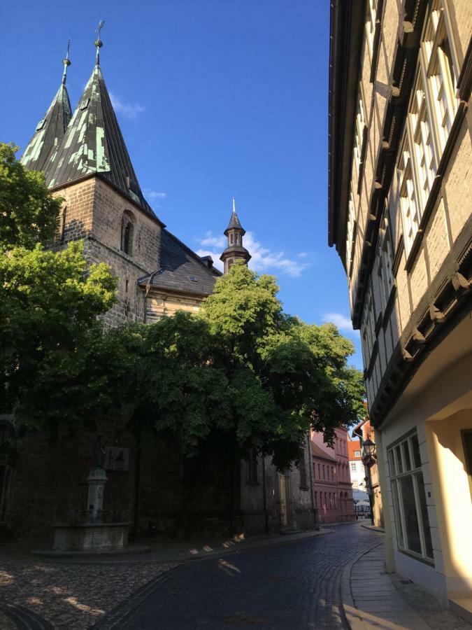 Ferienwohnungen An Der Blasiikirche Quedlinburg Buitenkant foto