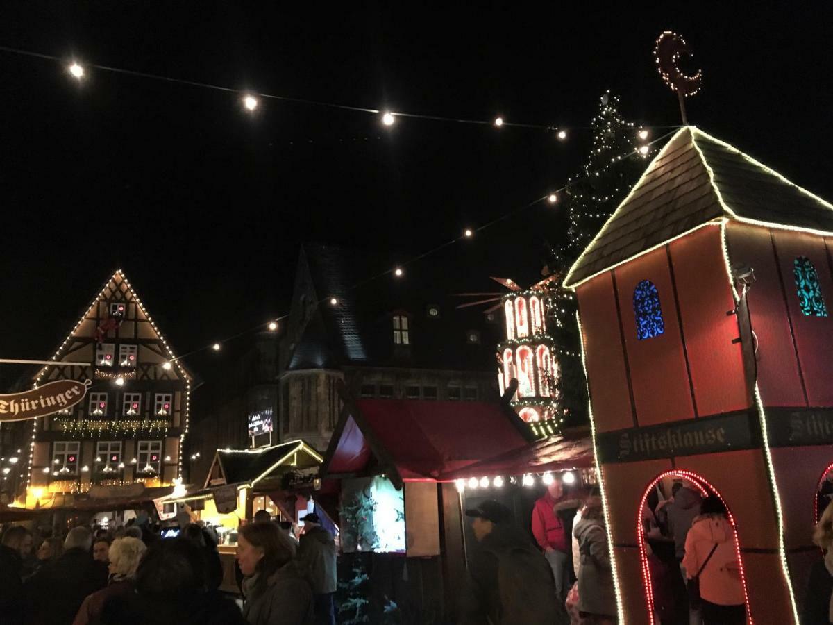 Ferienwohnungen An Der Blasiikirche Quedlinburg Buitenkant foto