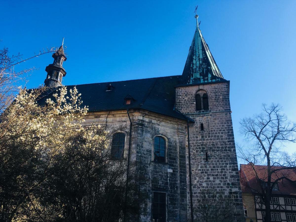 Ferienwohnungen An Der Blasiikirche Quedlinburg Buitenkant foto